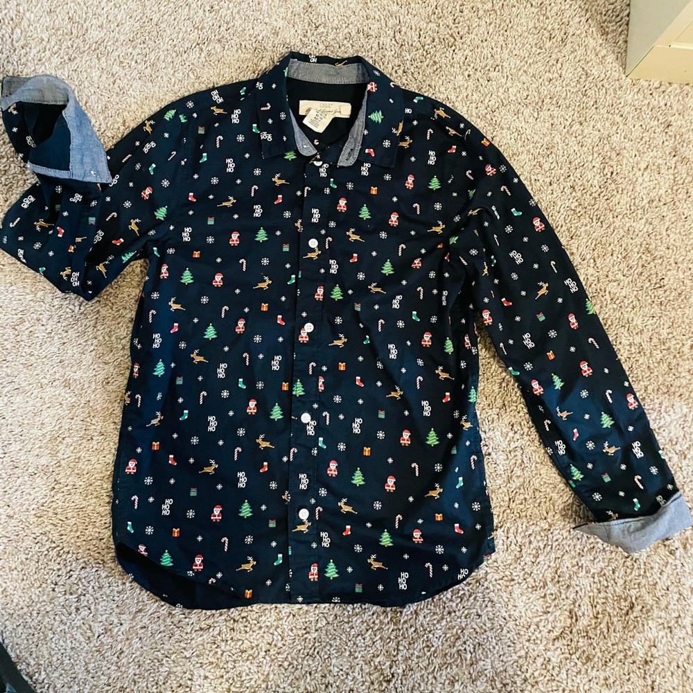 Boys long shirt for Christmas